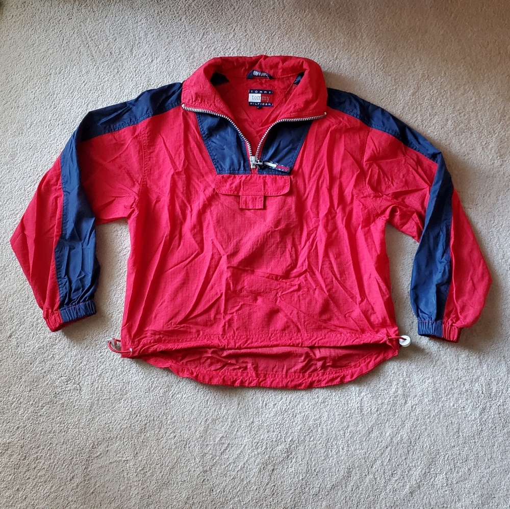 Tommy Hilfiger S Quarter Zip Windbreaker Jacket